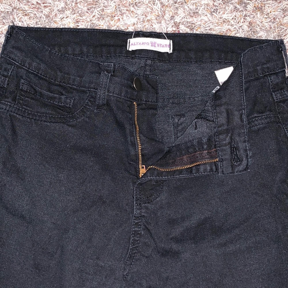Altar’d state black skinny jeans:)